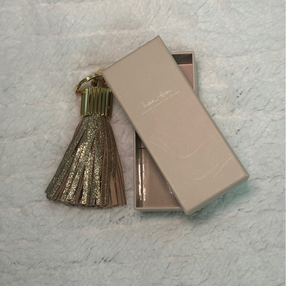 India Hicks Rare Metallic Gold Agra Tassel - Picture 2 of 4